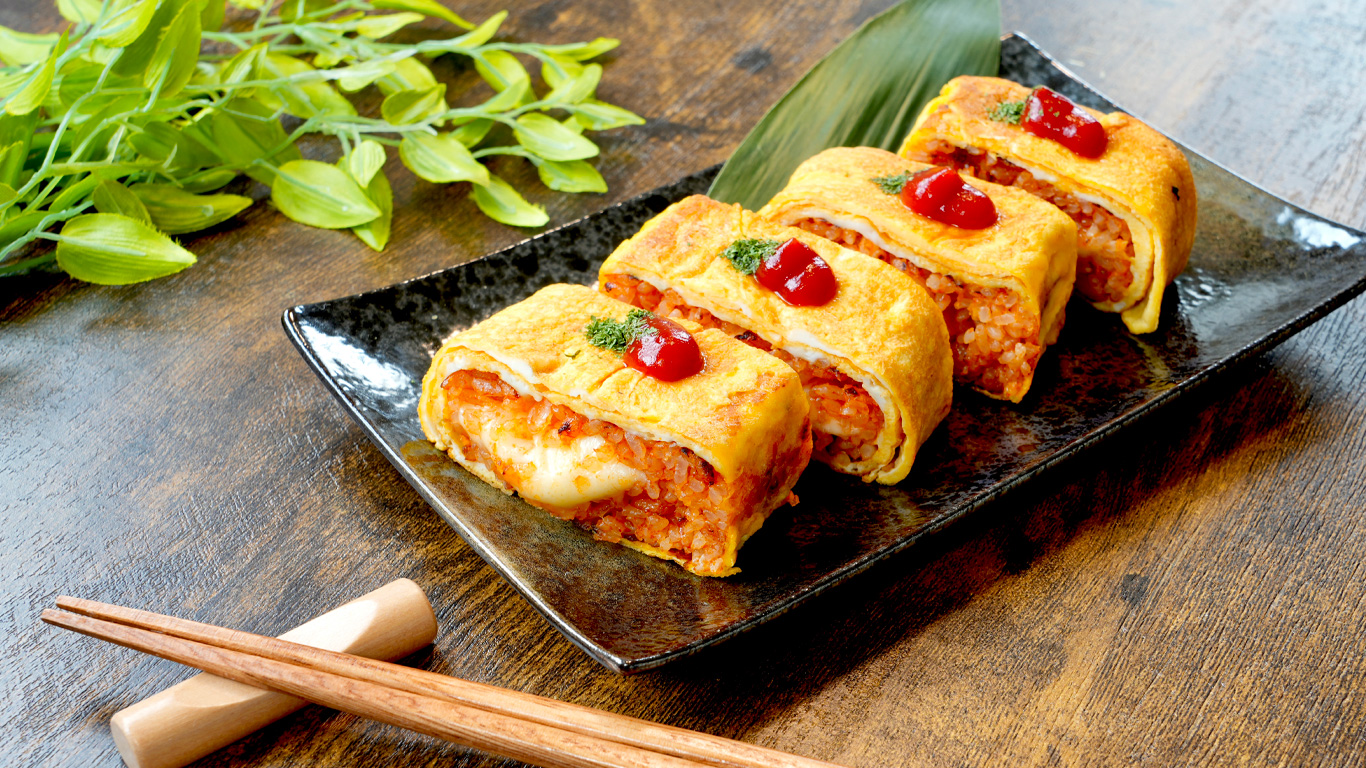 チーズオム卵焼き